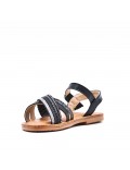 Sandale fille en simili cuir