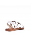 Sandale fille en simili cuir