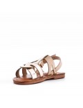 Sandale fille en simili cuir