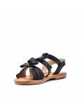 Sandale fille en simili cuir