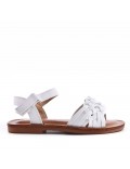 Sandale fille en simili cuir