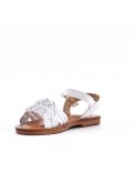 Sandale fille en simili cuir