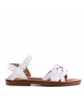 Sandale fille en simili cuir