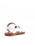 Sandale fille en simili cuir