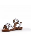 Sandale fille en simili cuir