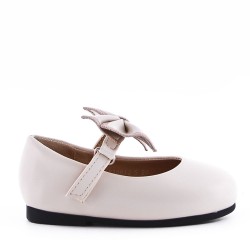 Ballerine fille en simili cuir 