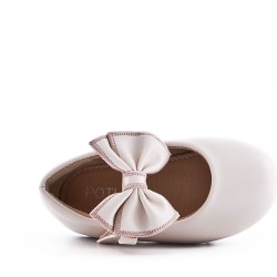 Ballerine fille en simili cuir 