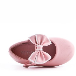 Ballerine fille en simili cuir 