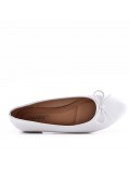 Ballerine confort en simili cuir