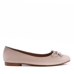 Ballerine confort en simili cuir