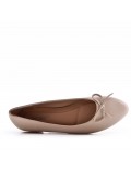 Ballerine confort en simili cuir