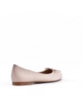 Ballerine confort en simili cuir