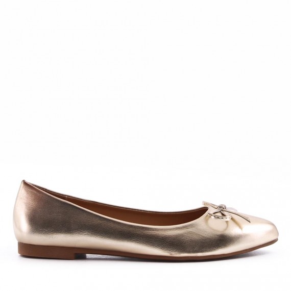 Ballerine confort en simili cuir