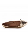 Ballerine confort en simili cuir