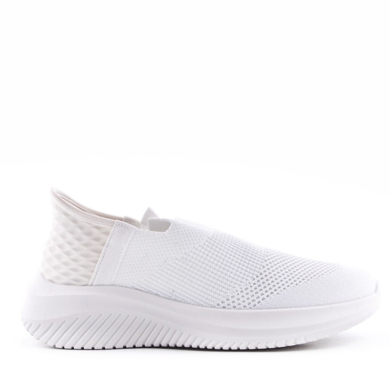 GROSSISTE CHAUSSURES - Basket sans lacet en textile pour femme