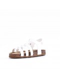 Sandale fille en simili cuir