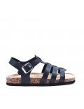 Sandale fille en simili cuir