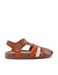  faux leather sandal