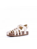  faux leather sandal