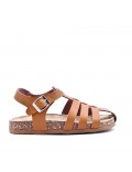  faux leather sandal