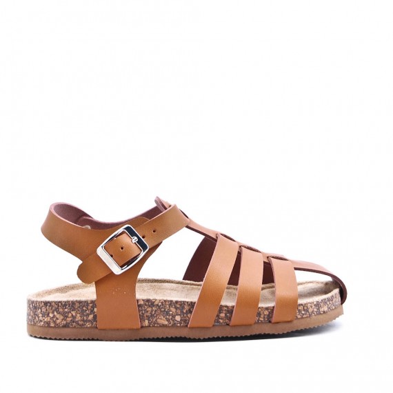  faux leather sandal