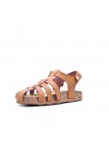  faux leather sandal