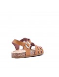  faux leather sandal