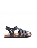  faux leather sandal