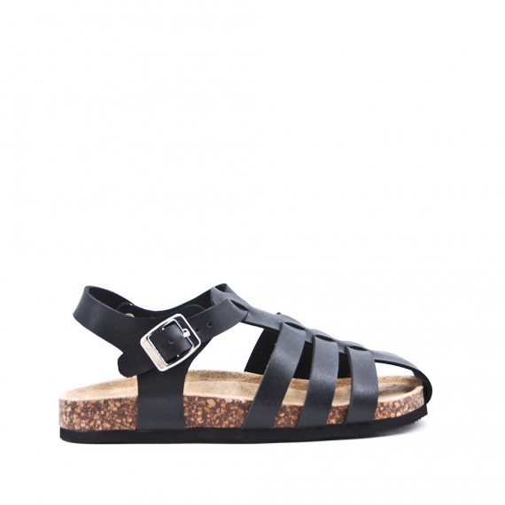  faux leather sandal