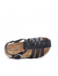  faux leather sandal