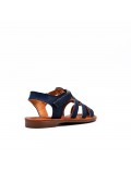 Sandale fille en simili cuir