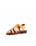 Sandale fille en simili cuir