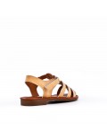 Sandale fille en simili cuir