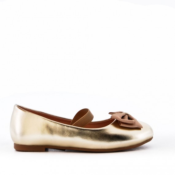 Ballerine en simili cuir pour fille