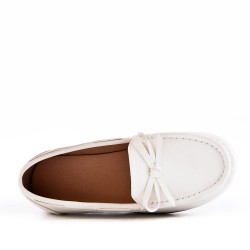 Child's moccasin in faux leather