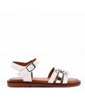 Sandale fille en simili cuir