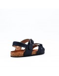 Sandale fille en simili cuir