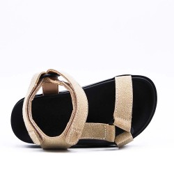 boy's faux leather sandal