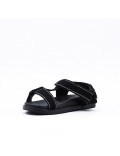 Girl's faux leather sandal