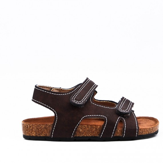 boy's faux leather sandal