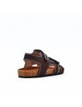 boy's faux leather sandal