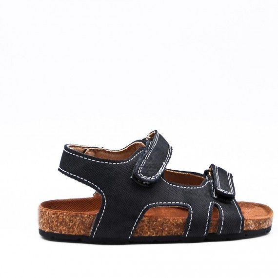 boy's faux leather sandal