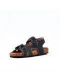 boy's faux leather sandal