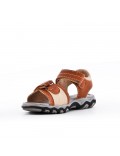 boy's faux leather sandal