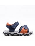 boy's faux leather sandal