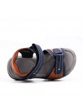 boy's faux leather sandal