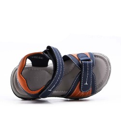 boy's faux leather sandal