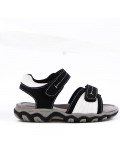 boy's faux leather sandal