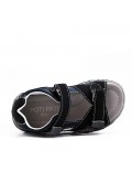 boy's faux leather sandal