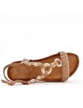 Sandale comfort à perles pour femme